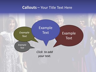 Person Entertainment Half Length PowerPoint Template