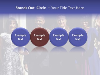 Person Entertainment Half Length PowerPoint Template
