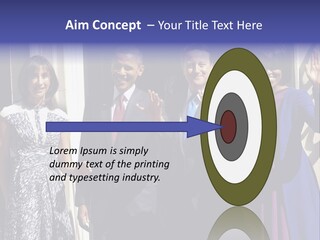 Person Entertainment Half Length PowerPoint Template