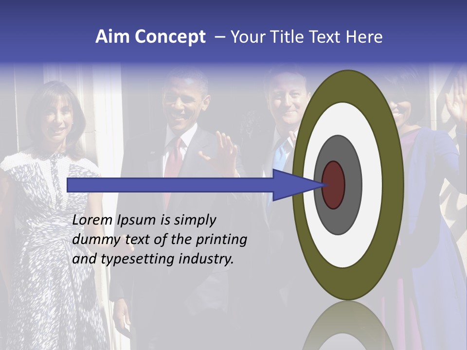 Person Entertainment Half Length PowerPoint Template