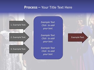 Person Entertainment Half Length PowerPoint Template