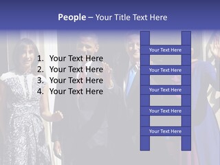 Person Entertainment Half Length PowerPoint Template