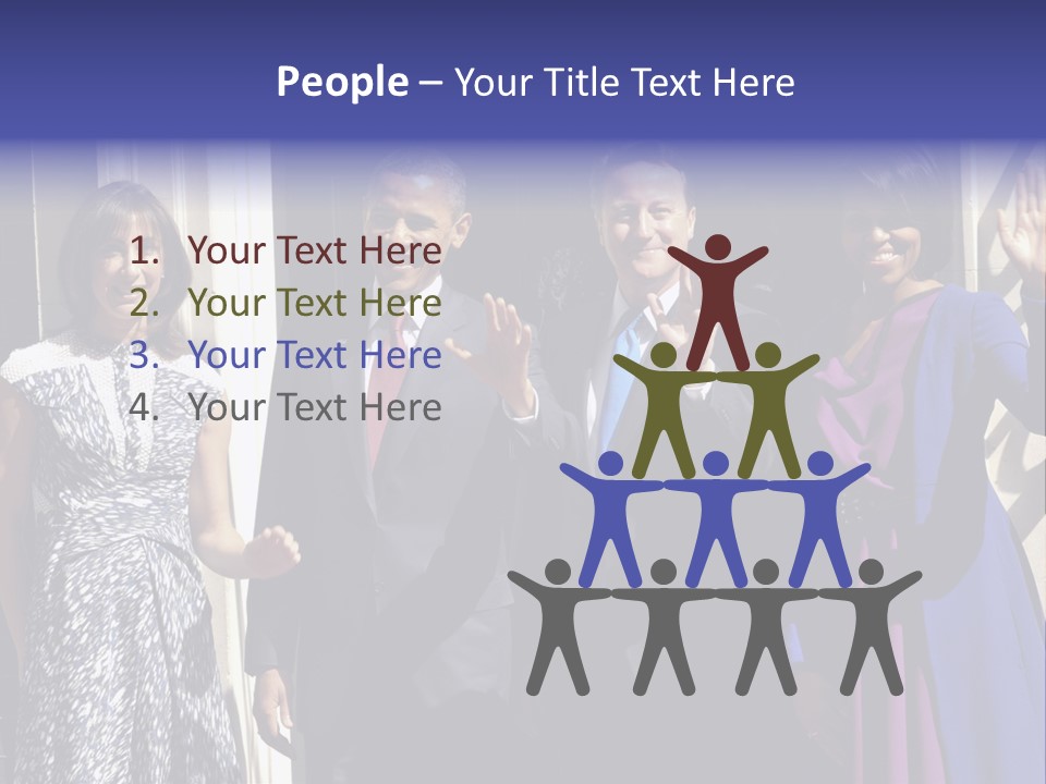 Person Entertainment Half Length PowerPoint Template
