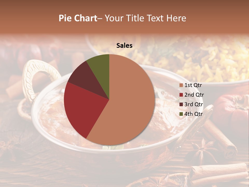 Asian Indian Curcuma PowerPoint Template