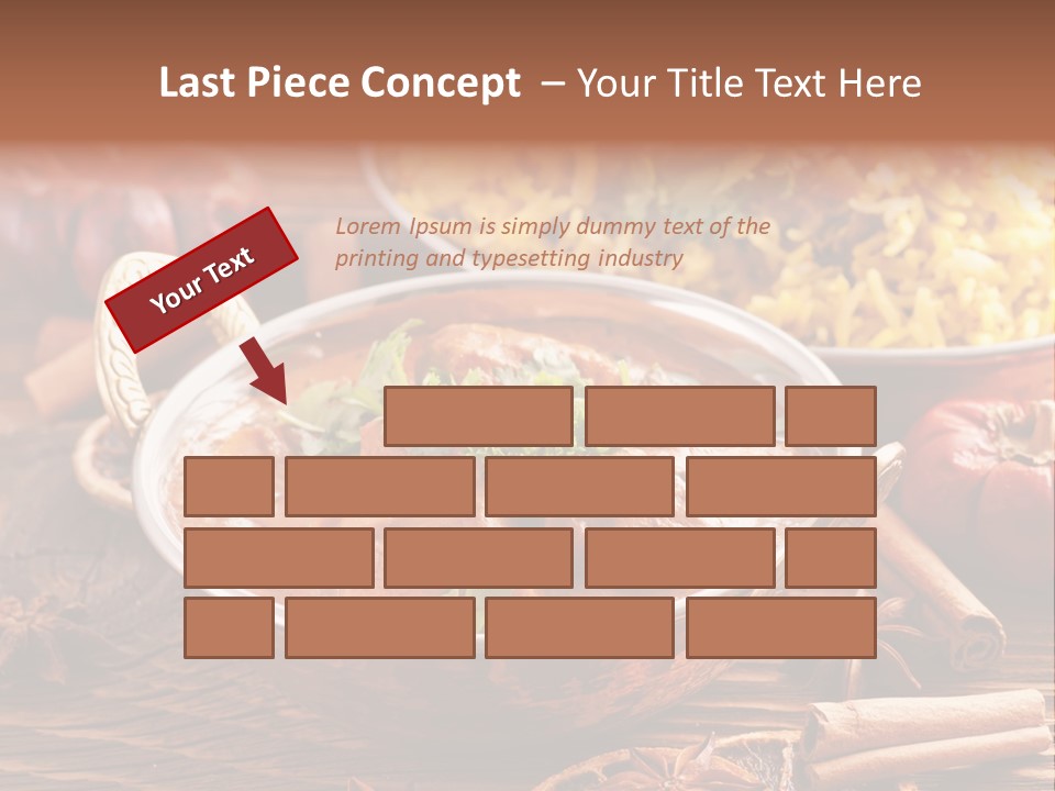 Asian Indian Curcuma PowerPoint Template