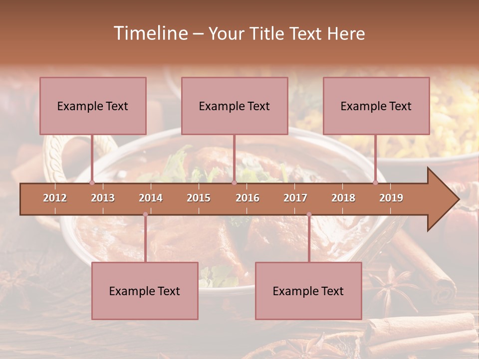 Asian Indian Curcuma PowerPoint Template