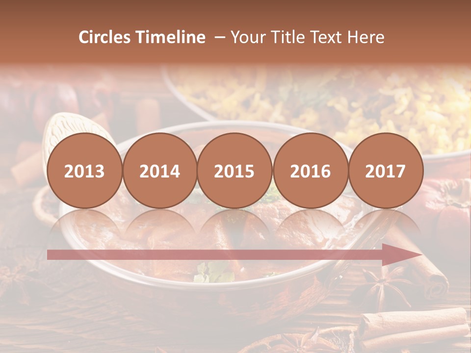 Asian Indian Curcuma PowerPoint Template