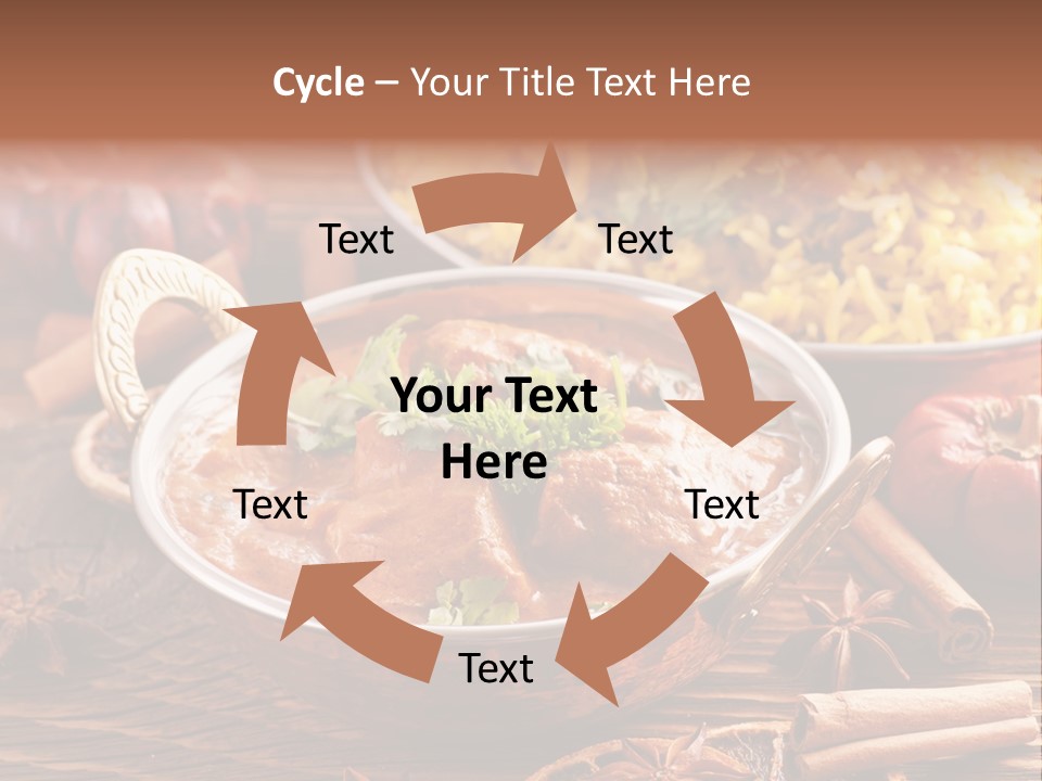 Asian Indian Curcuma PowerPoint Template