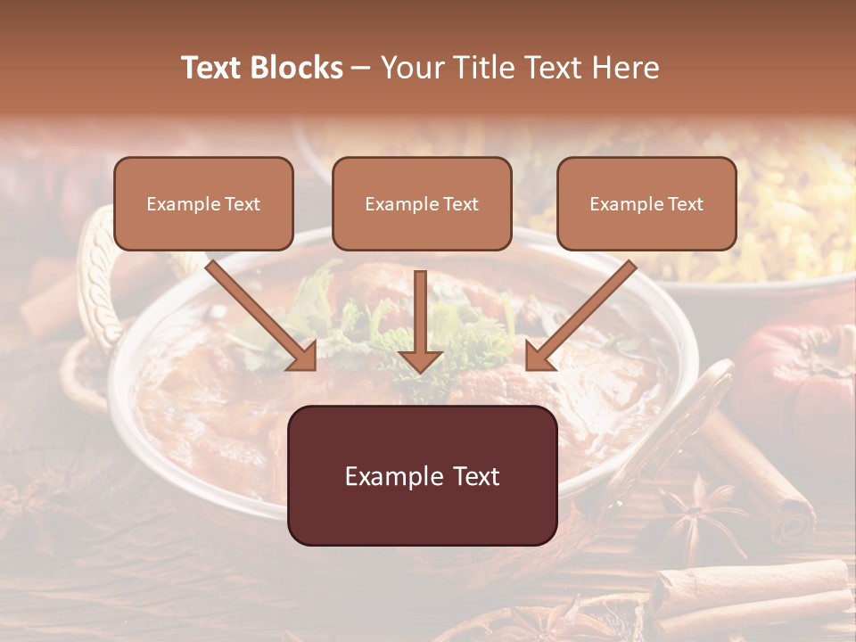 Asian Indian Curcuma PowerPoint Template
