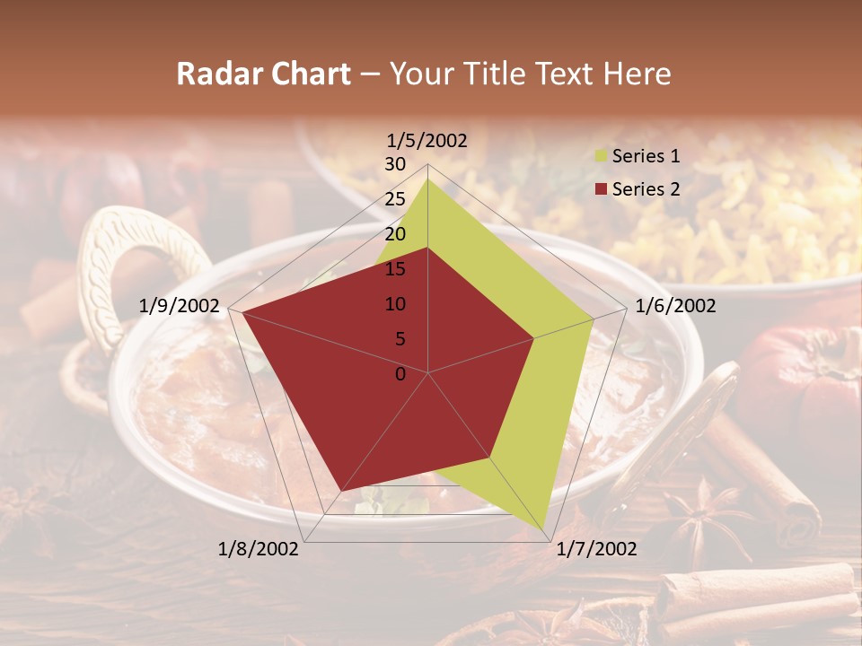 Asian Indian Curcuma PowerPoint Template