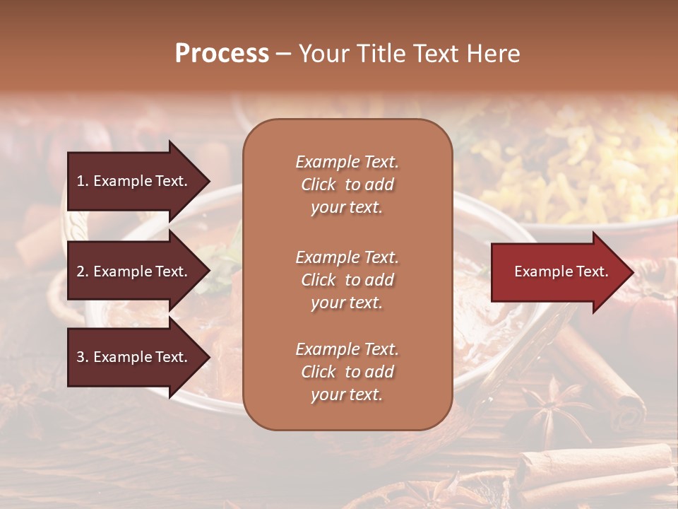 Asian Indian Curcuma PowerPoint Template