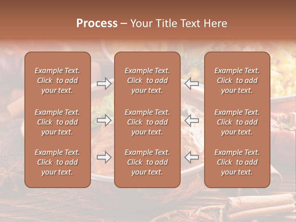 Asian Indian Curcuma PowerPoint Template