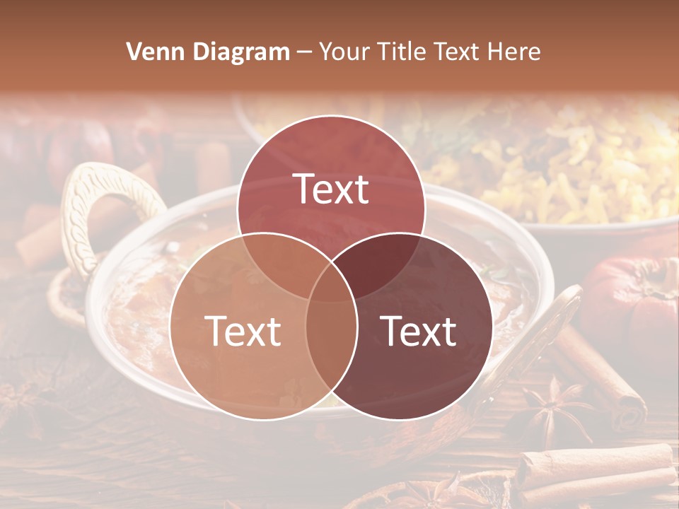 Asian Indian Curcuma PowerPoint Template