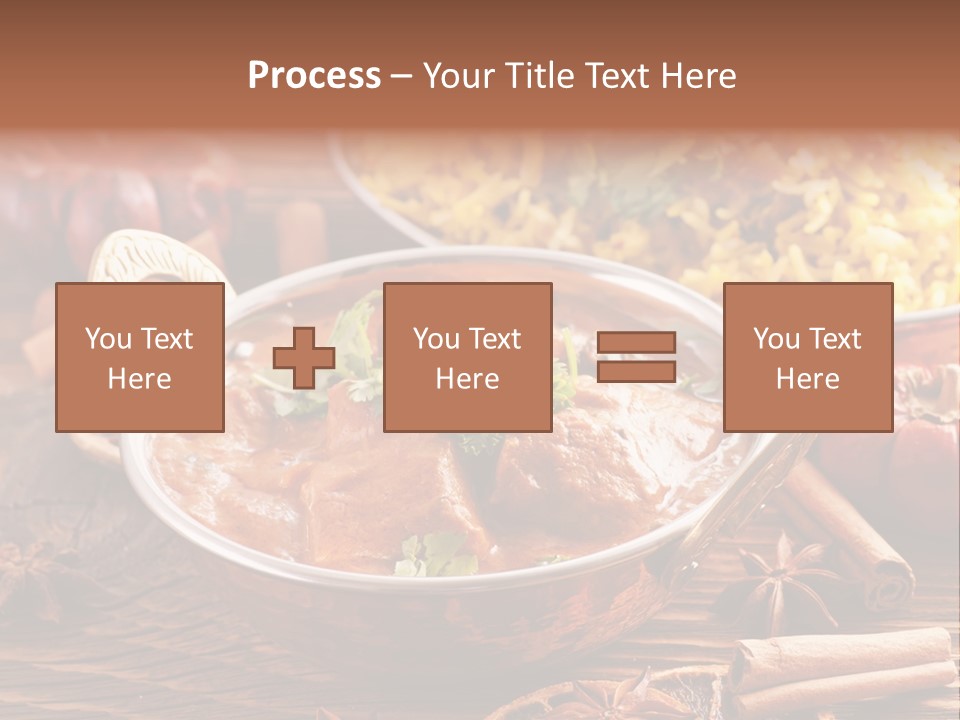 Asian Indian Curcuma PowerPoint Template