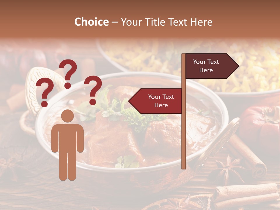 Asian Indian Curcuma PowerPoint Template
