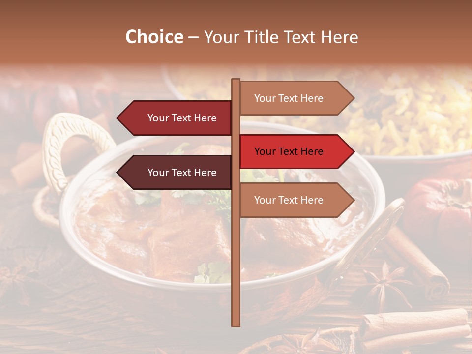 Asian Indian Curcuma PowerPoint Template