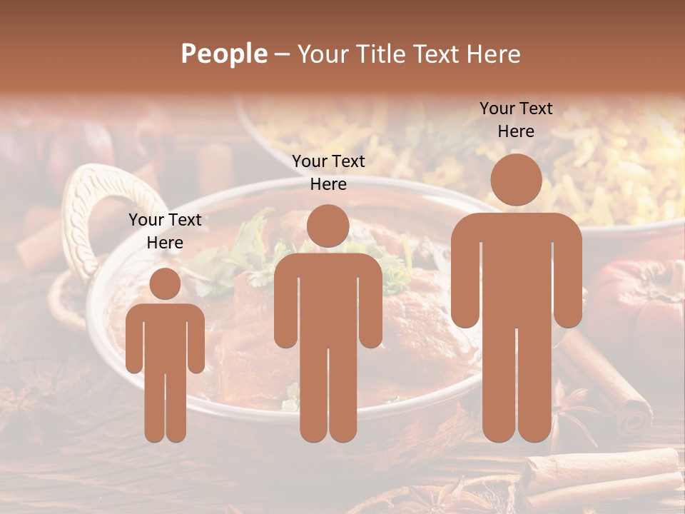 Asian Indian Curcuma PowerPoint Template