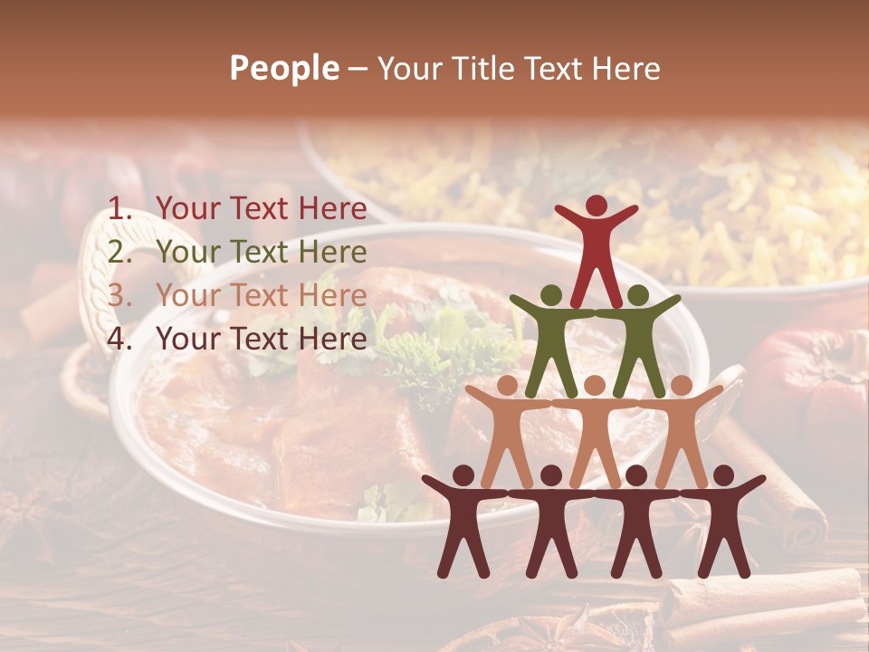 Asian Indian Curcuma PowerPoint Template