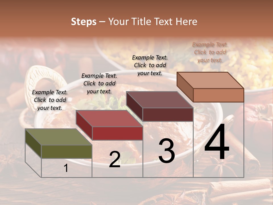 Asian Indian Curcuma PowerPoint Template