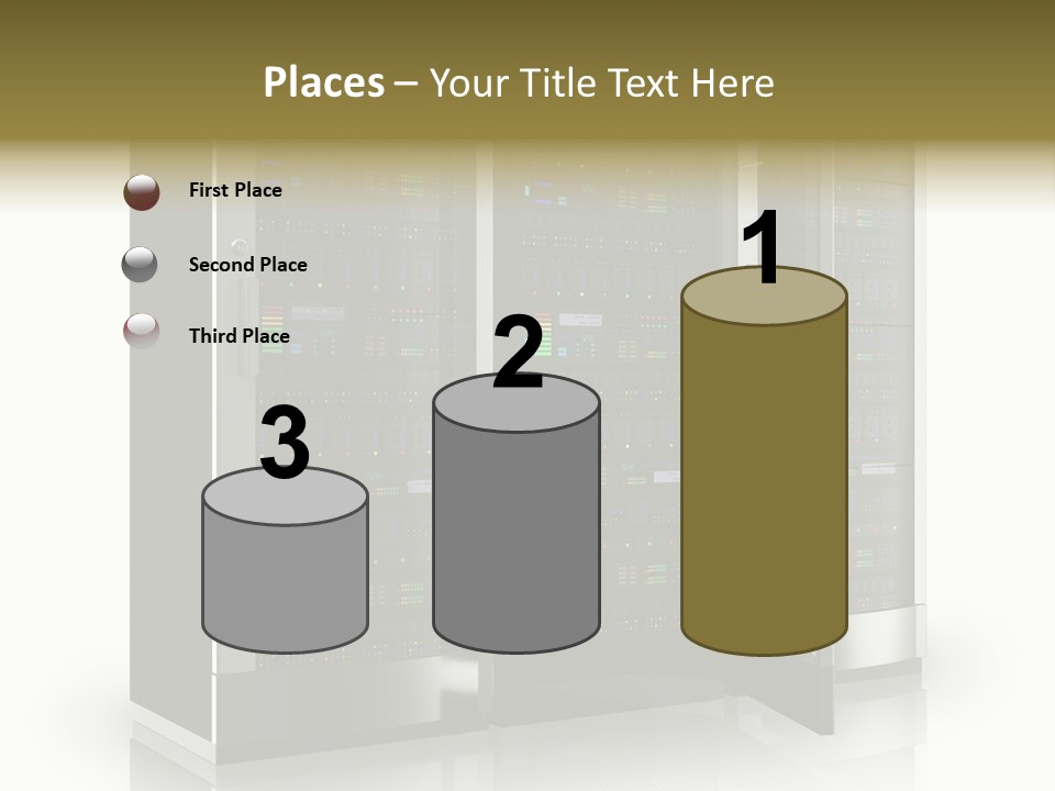 Connectivity Industry Workstation PowerPoint Template