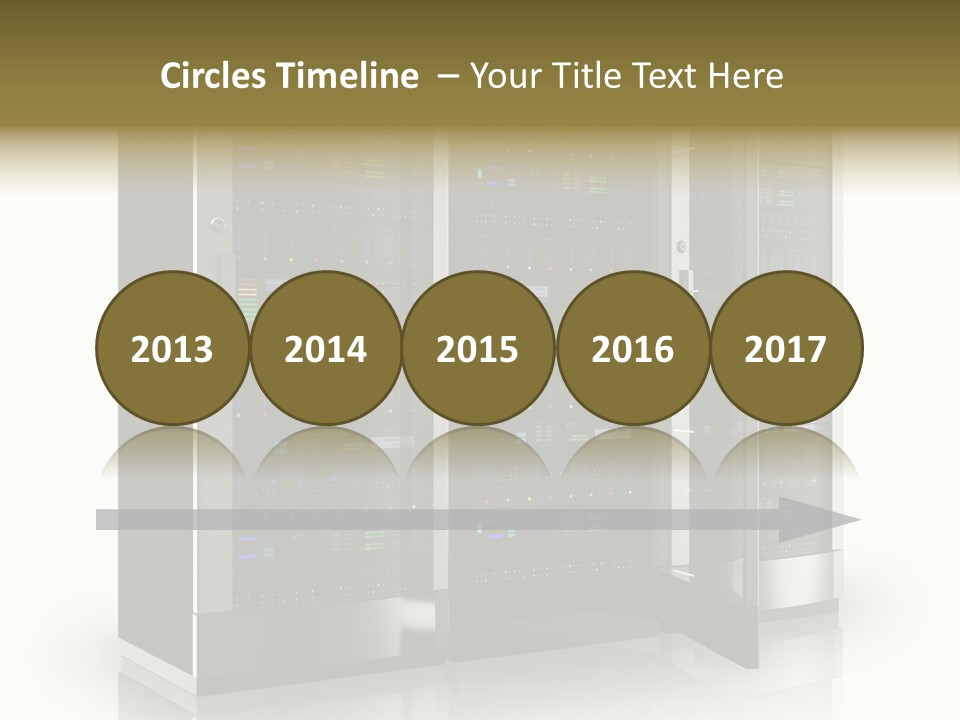 Connectivity Industry Workstation PowerPoint Template