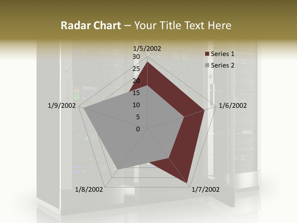 Connectivity Industry Workstation PowerPoint Template