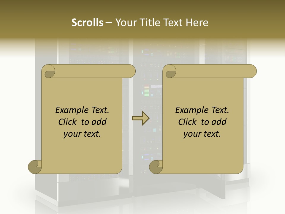 Connectivity Industry Workstation PowerPoint Template