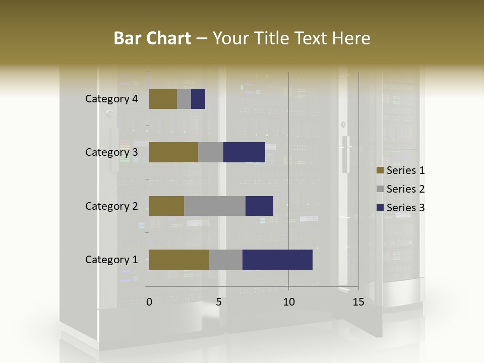 Connectivity Industry Workstation PowerPoint Template