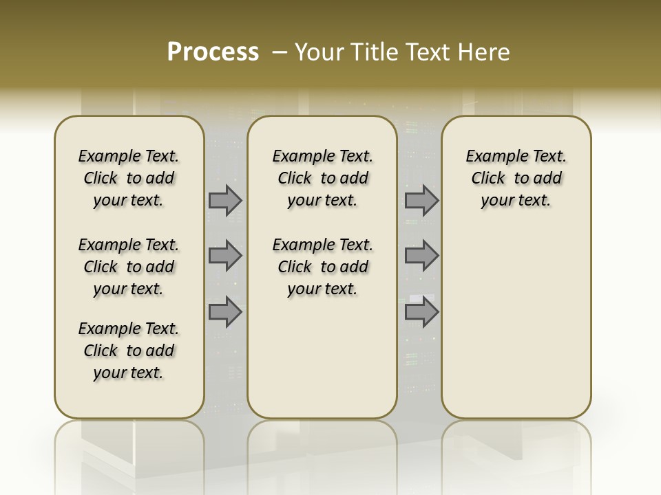 Connectivity Industry Workstation PowerPoint Template