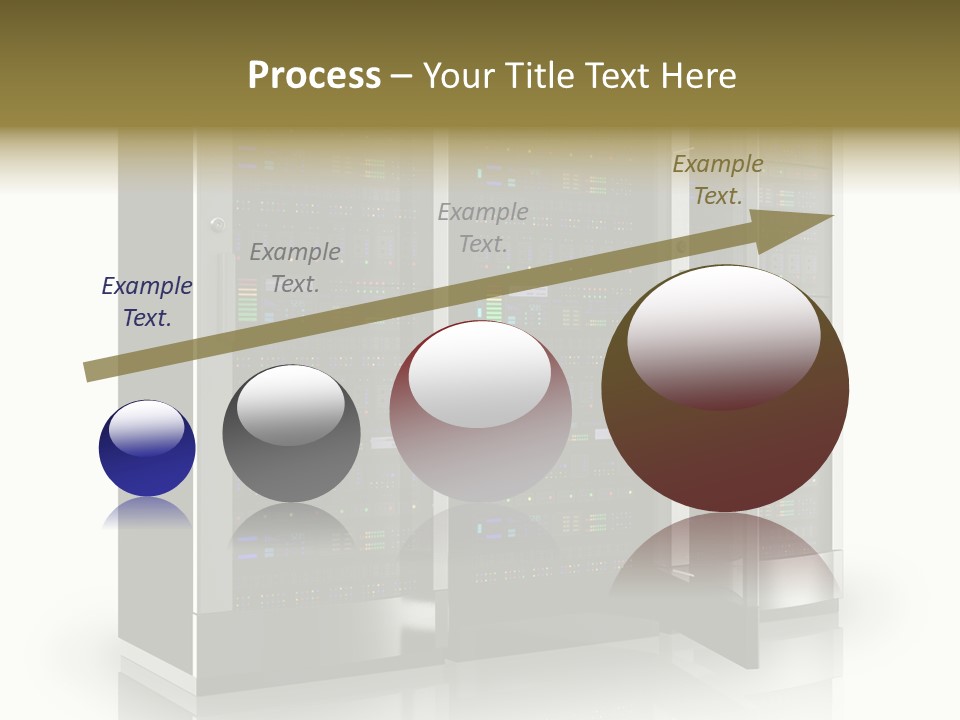 Connectivity Industry Workstation PowerPoint Template