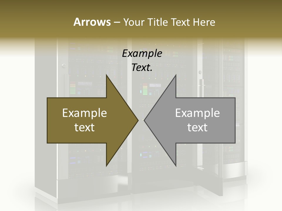Connectivity Industry Workstation PowerPoint Template