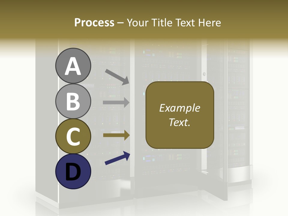 Connectivity Industry Workstation PowerPoint Template