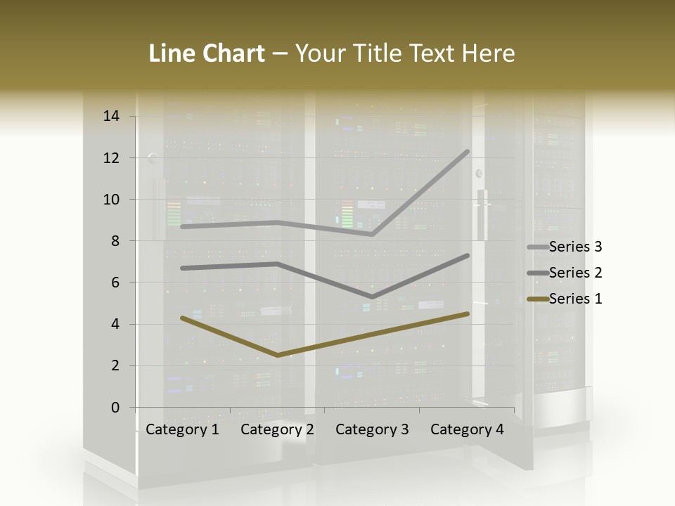 Connectivity Industry Workstation PowerPoint Template