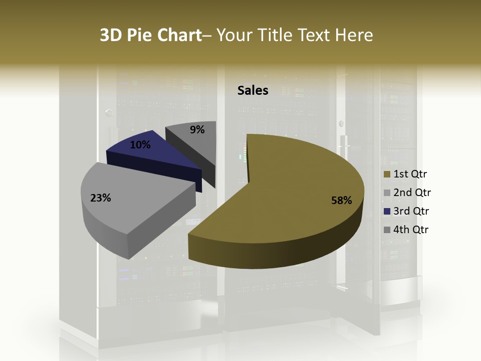 Connectivity Industry Workstation PowerPoint Template