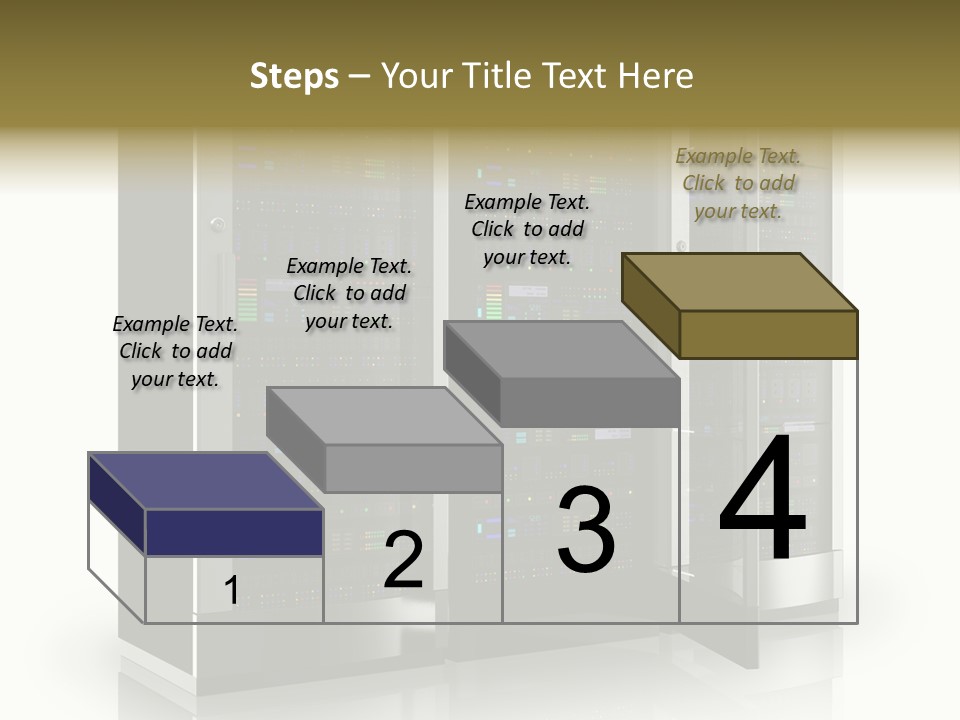 Connectivity Industry Workstation PowerPoint Template