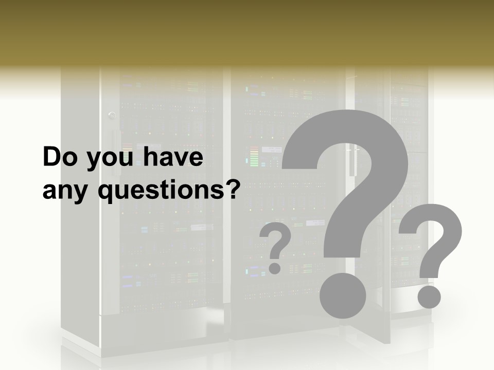 Connectivity Industry Workstation PowerPoint Template