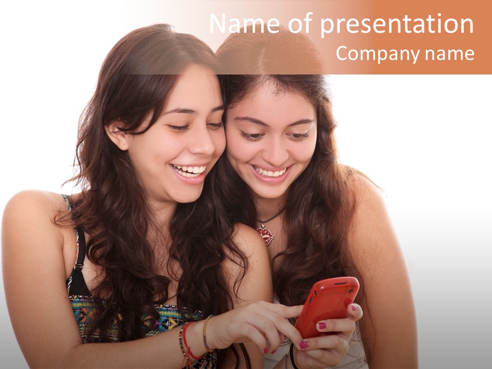 People Cellular Youth PowerPoint Template