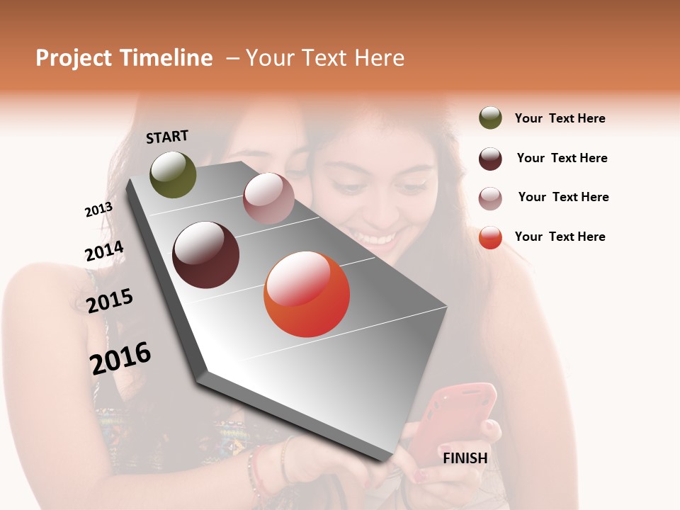 People Cellular Youth PowerPoint Template