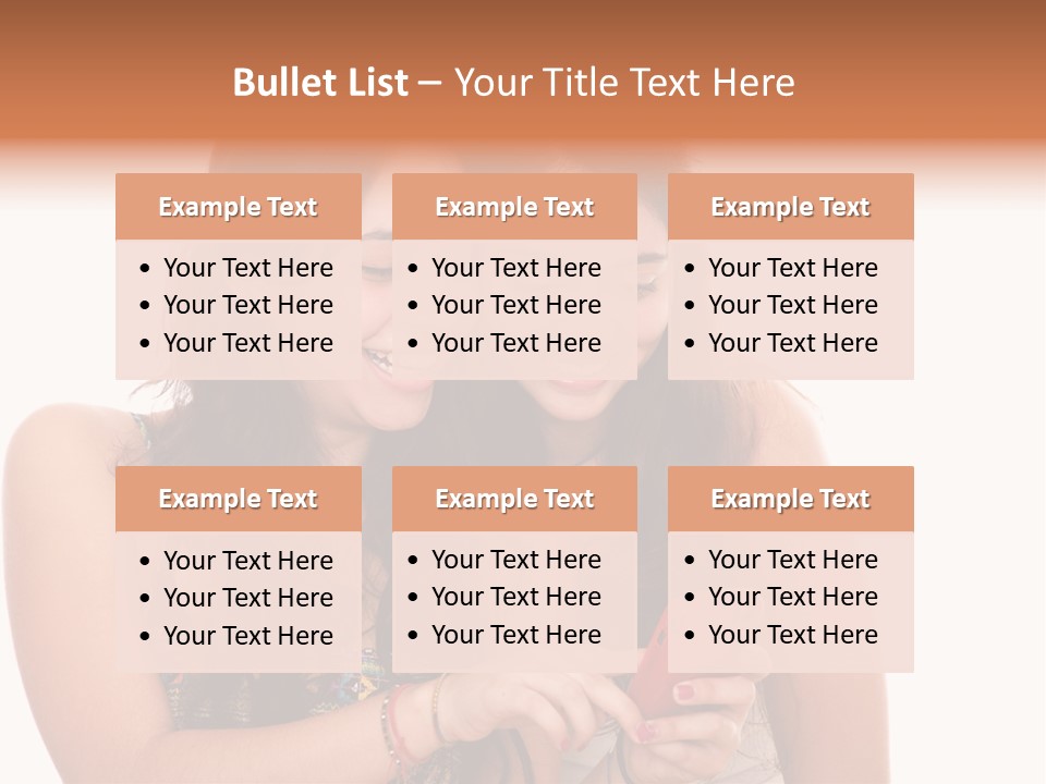 People Cellular Youth PowerPoint Template