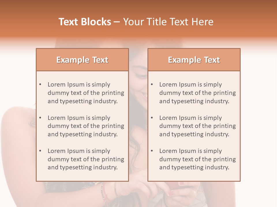 People Cellular Youth PowerPoint Template