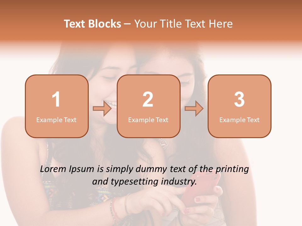 People Cellular Youth PowerPoint Template