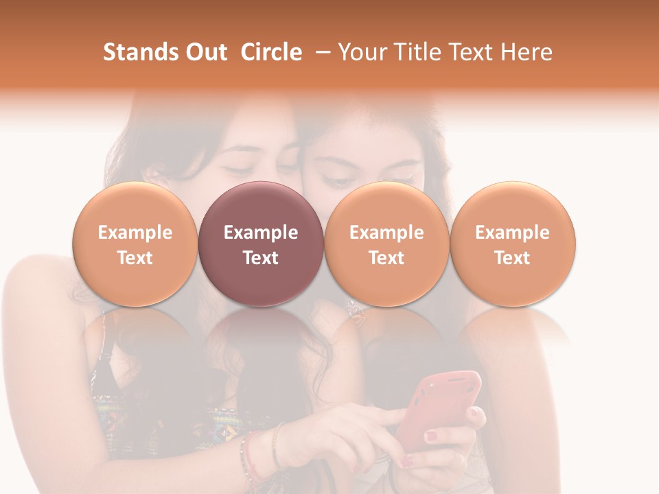 People Cellular Youth PowerPoint Template