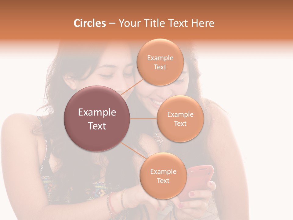 People Cellular Youth PowerPoint Template