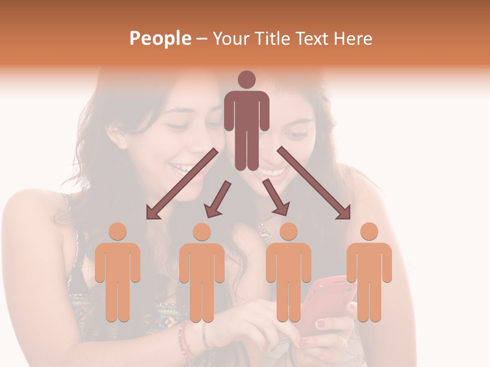 People Cellular Youth PowerPoint Template