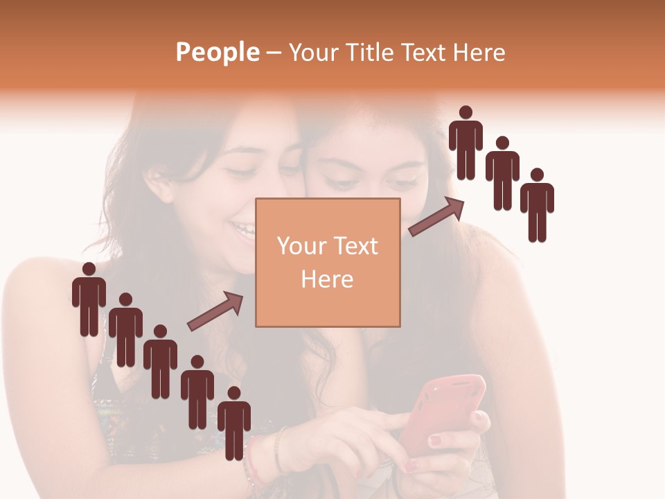 People Cellular Youth PowerPoint Template