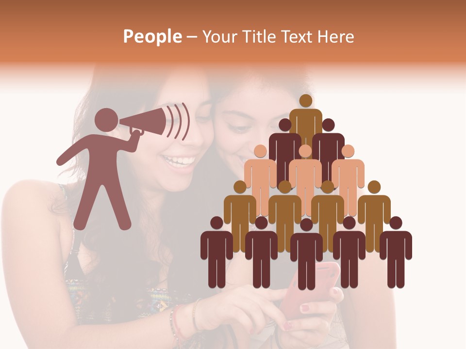 People Cellular Youth PowerPoint Template