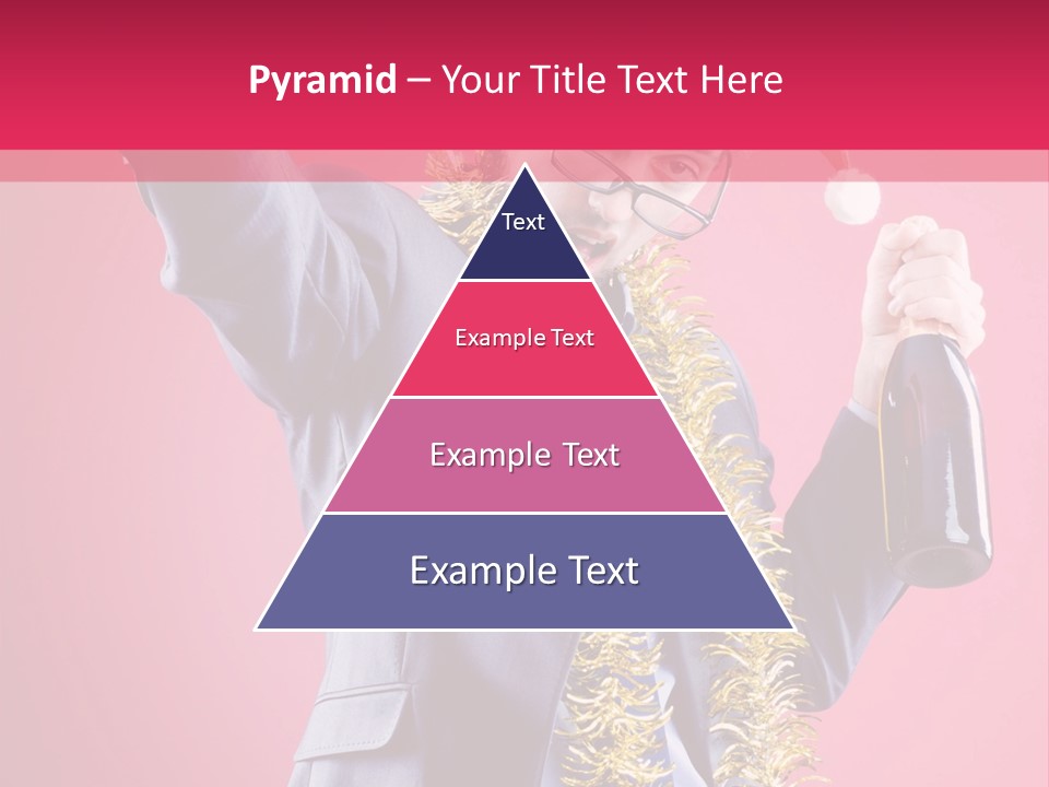 Caucasian People Work PowerPoint Template