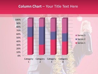 Caucasian People Work PowerPoint Template