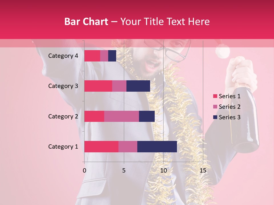 Caucasian People Work PowerPoint Template