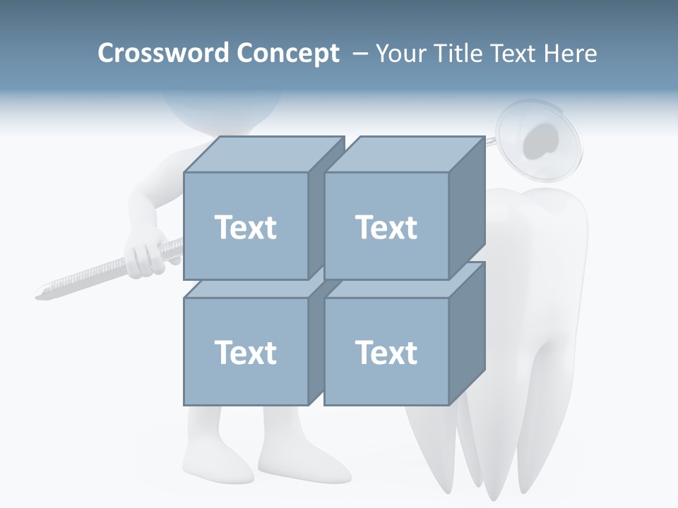 Dentistry Heal Man PowerPoint Template